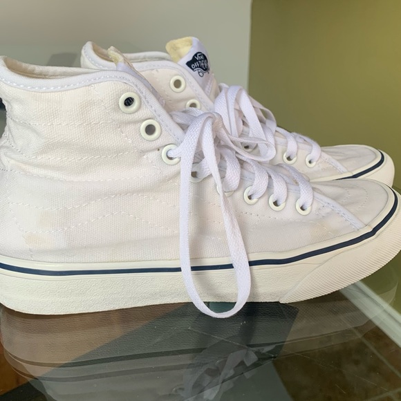 Vans Sk8 Hi White - Picture 2 of 5